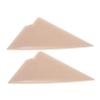 BUGUUYO 2-Piece Scraper Tool Set with Triangular Tips, Soft, White view 1
