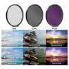 3-in-1 Camera Filter Set with Case: UV, CPL, FLD Filters for Nikon NIKKOR Z 24-70 mm f/4 S Lens and Nikon Z6 III, Z6 II, Z6 Cameras view 2