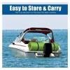 HEIDOUOZ Swim Mat, Floating Water Mat for Relaxing and Recreation, Beach, Lake and Pool (Green, 4 m x 1.5 m x 2.2 cm) view 4