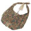 Boho Shoulder Bag, Block-Printed, Spacious, Model 6 view 4