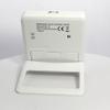 Atlanta Radio-Controlled Digital Travel Alarm Clock with LCD, Light, Snooze & Temperature - 1805/0 White view 4