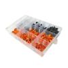 UJNHEQ Motorcycle Fairing Bolt Kit for TMAX 500/530 (Orange) view 1