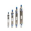 TIEOAXFT MA16/20/25/32/40 Double-Acting Stainless Steel Mini Pneumatic Cylinder, 50 mm Stroke, 16 mm Bore view 1