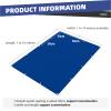 IOAOI Waterproof Sun Shade Sail, 2 x 2 m, 95% UV Block, Royal Blue view 2