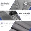 IOAOI Waterproof Sun Shade Sail, 2 x 2 m, 95% UV Block, Royal Blue view 3