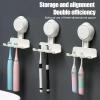 Suction Cup Hooks, Shower Razor Holder for Wall, Removable and Waterproof view 2