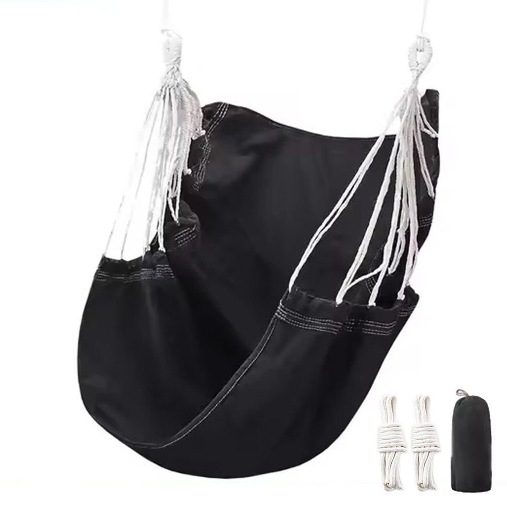 Hanging Chair for Bedroom and Outdoors, Oversized Thick Canvas, Holds up to 500 lb