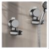 ZHGUIMING Shower Holder, Suction Cup Mount, 360° Adjustable Shower Rod Head Holder, White view 2