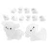 Toddmomy 12 Resin Puppy Figurines, Glow-in-the-Dark Miniatures for Decor view 1