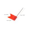100 Colorful Plastic Flag Push Pins for Maps and Bulletin Boards view 2