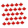 Zerodeko 25-Piece Maple Leaf Brooch Set, Metal Lapel Pins for Fall view 1