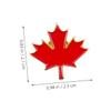 Zerodeko 25-Piece Maple Leaf Brooch Set, Metal Lapel Pins for Fall view 2