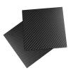 3K Carbon Fiber Plate, 1 Piece, 0.2/0.4/0.5/0.6/0.8/1/1.5/2/2.5/3/3.5/4/5/6/8/10 mm, Black Laminate Panel (2.5 mm, 100 × 150 mm, Plain) view 3
