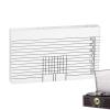 Turntable Alignment Protractor, Acrylic Azimuth Ruler, Reusable Tracking Angle Adjustment Block view 1