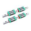 2-Piece 25 mm HGR25 Linear Guide Rail, 1200–2500 mm, with 4 HGH25CA Carriage Blocks (1500) view 1