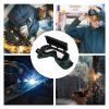 Welding & Grinding Goggles, Flip-Up Eye Protection, 7.87 x 3.35 in view 3