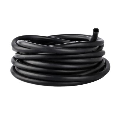 2 m Flexible Black Silicone Hose, 1–10 mm ID, 16 × 19 mm
