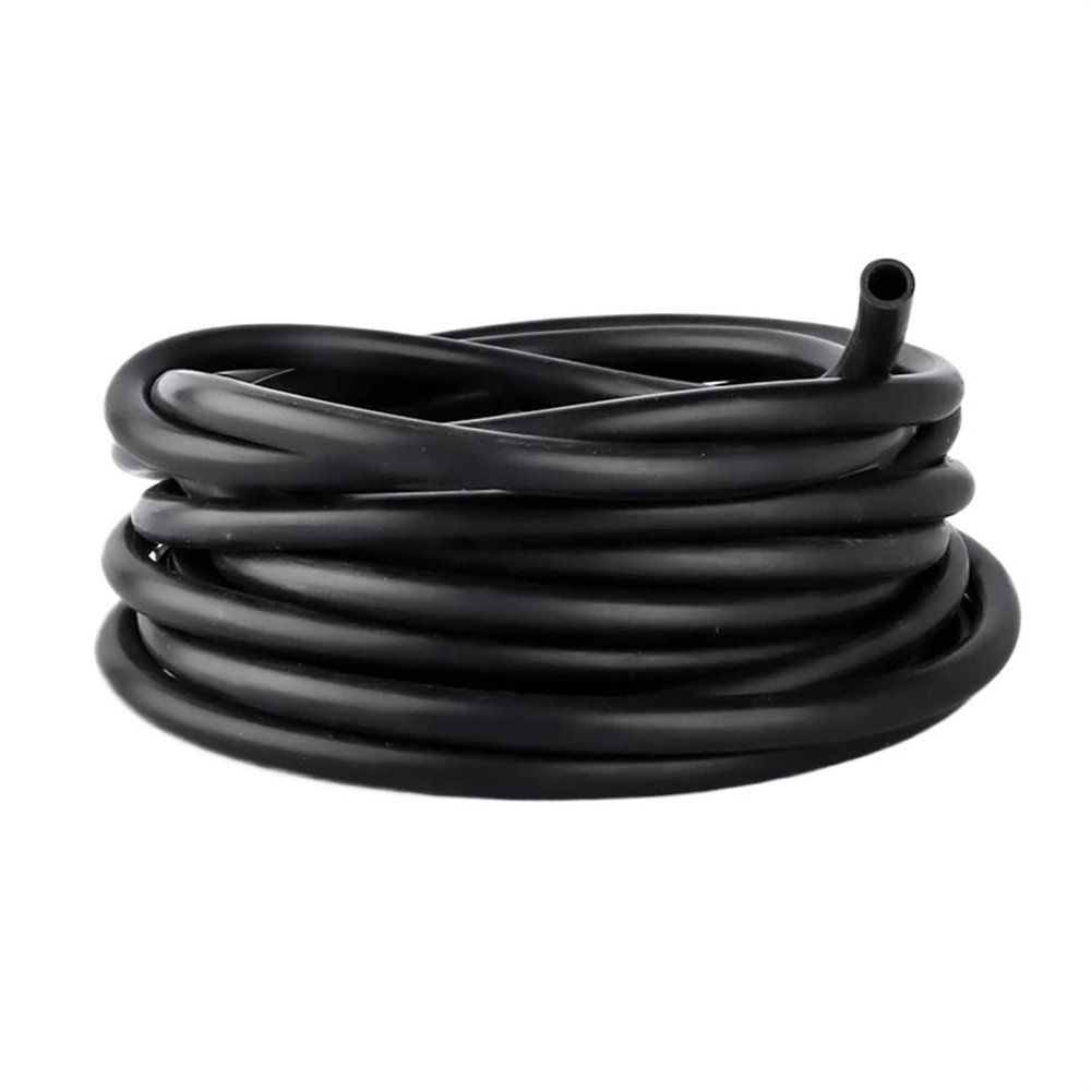 2 m Flexible Black Silicone Hose, 1–10 mm ID, 16 × 19 mm