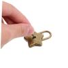 Homoyoyo Small Star-Shaped Zinc Alloy Padlock with Keys for Diary and Backpack view 3