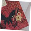 Homoyoyo Small Star-Shaped Zinc Alloy Padlock with Keys for Diary and Backpack view 4