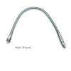 Flexible Metal Coolant Hose, 1/4 in, 3/8 in, 1/2 in, for Water and Oil, with Round Nozzle and Adjustable Switch for CNC Lathes, 1/2 in (400 mm) view 4