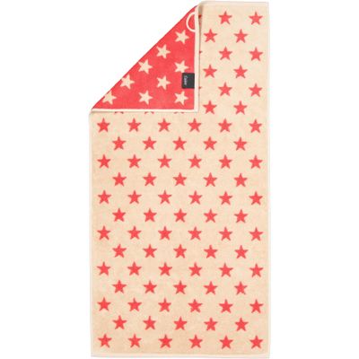 CAW New Stars Small Stars Towel 6261 Beige/Pink - 32