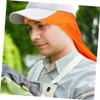 ibasenice Men's Reflective Cycling Cap with Neck Protection view 4