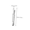 2-Piece Stainless Steel Grill Tongs, Silver, Sturdy and Efficient view 2