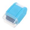 Blue Plastic Privacy Roller Stamp for Mail and Office view 1