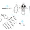 Abaodam Stainless Steel Swing Hangers for Outdoor Use, High Load Capacity view 4
