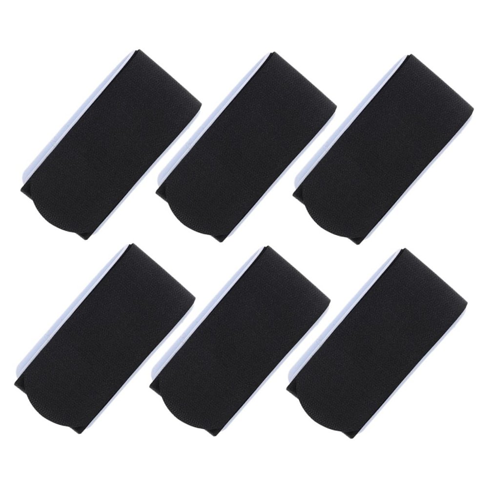 ibasenice 6-Piece Durable Adjustable Nylon Ski Carrier Straps for Snowboards and Skis