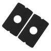 ifundom Sandpaper Grip Tape for Driftboard, 1 Pair, Split Design, Black view 1