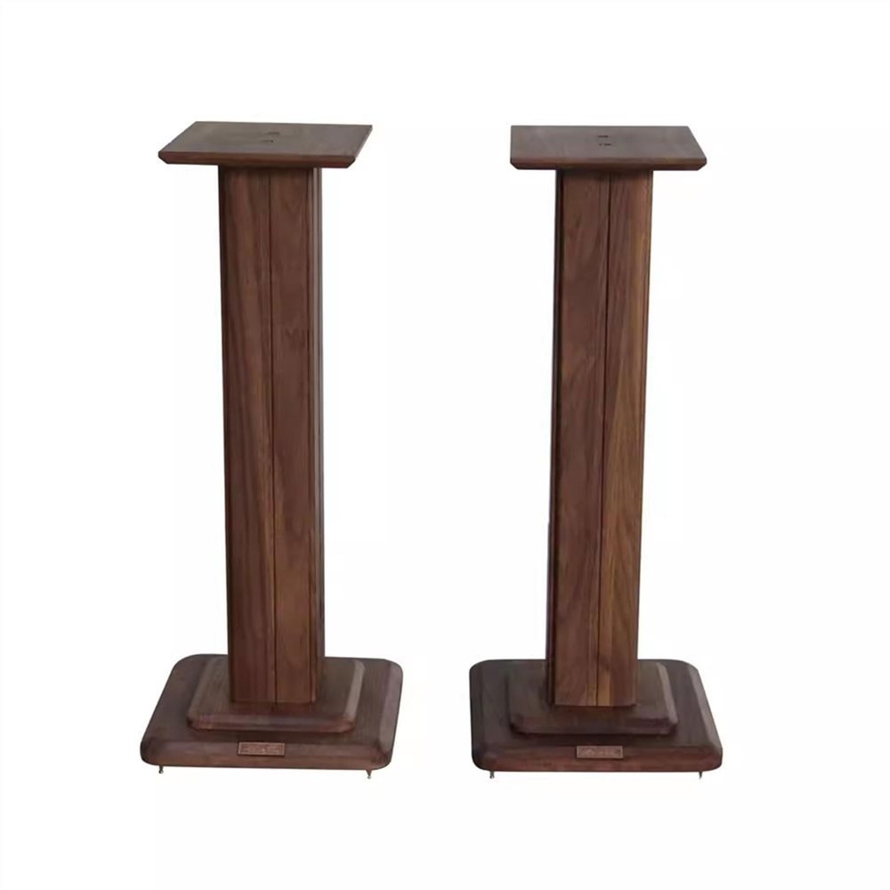 ZENY896V 60 cm Solid Wood Speaker Stand for Studio Monitors