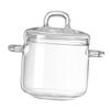 VALICLUD Glass Bowl with Lid, 700 ml, Double Handles view 1
