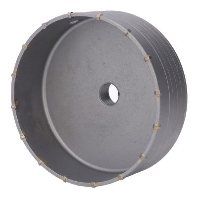160 mm Carbide Hole Saw for Fast Cutting, Silver