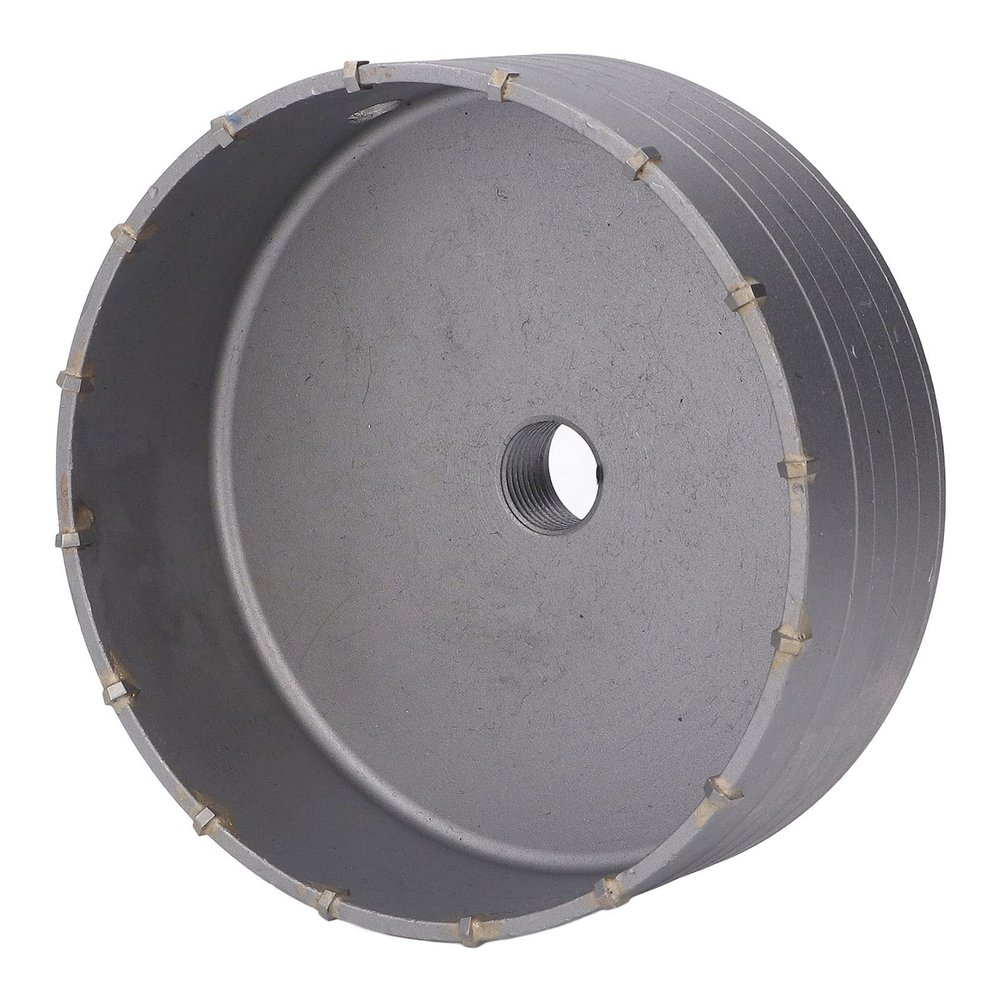 160 mm Carbide Hole Saw for Fast Cutting, Silver