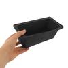Milisten Reusable Silicone Grease Tray Liner, Heat- and Wear-Resistant, Black view 3