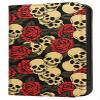 Mixroom Book-Style Wallet Case for Samsung Galaxy A54, Rose and Skull M726 view 1