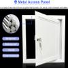 Dailify Aluminum Access Panel with Lock and Keys, 30 x 36 in (75 x 90 cm) view 3