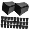 Happyyami 50-Pack Plant Pots for Garden and Balcony, Seedling Pots for Succulents and Houseplants with Drainage Holes view 1