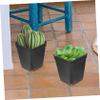 Happyyami 50-Pack Plant Pots for Garden and Balcony, Seedling Pots for Succulents and Houseplants with Drainage Holes view 3