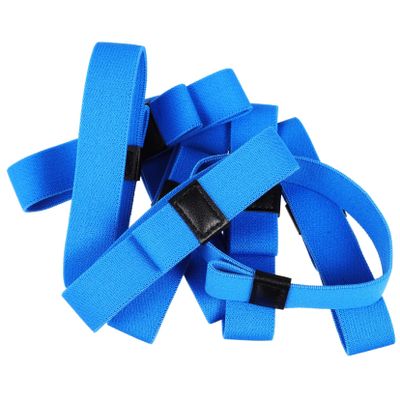 Elastic Polyester Bento Fixing Bands, 8 Pieces, for School