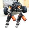 Pair of 180 mm Shock Absorbers with Aluminum Alloy High-Performance Springs for Dirt Bikes, Go-Karts, ATVs, Quads, Scooters and Electric Vehicles view 2