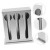 FUNNETOYU Chopstick Holder, Multifunctional Cutlery Organizer with Lid, Space-Saving Kitchen Utensil Storage Box view 4