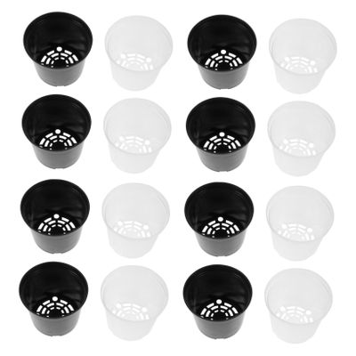 VICASKY 20-Piece Plastic Succulent Seedling Pots with Drainage