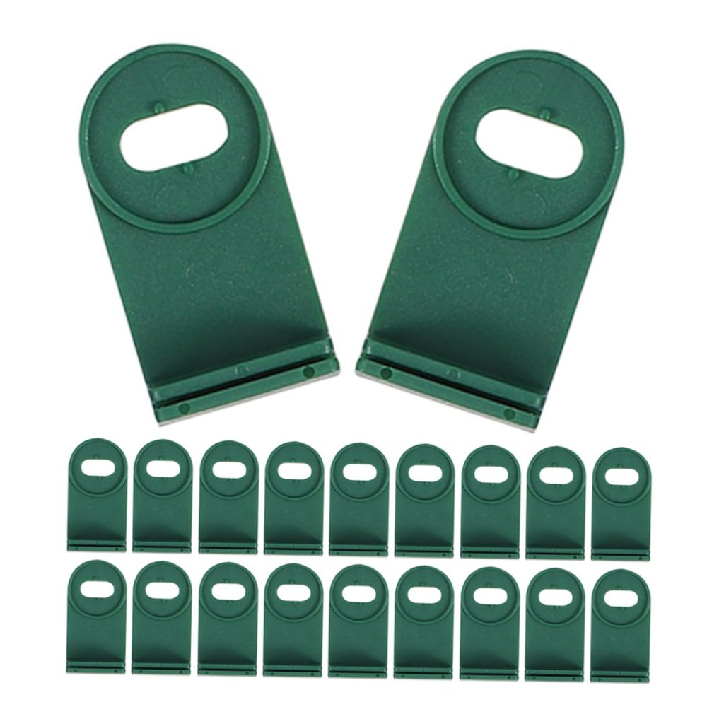 TOYANDONA 150-Piece Plastic Greenhouse Clips, Easy to Install and Remove, Secure Fastening for Gardens and Greenhouses