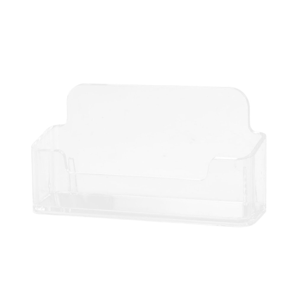 KAILIKETIY Transparent Acrylic Business Card Holder for Office Desks
