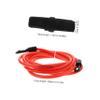 4-Meter Swim Resistance Set, TPE, 1 Set, Red for Training view 2