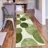 ZESEWU Hallway Runner Rug, Non-Slip, Washable, Green Vintage, 70 x 120 cm view 3