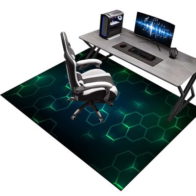 Chair Mat for Hard Floors, Office & Gaming Chairs, Scratch-Resistant, 90 x 100 cm